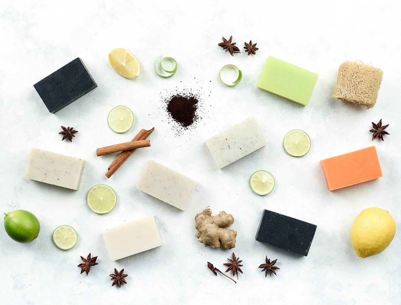 Coffee Scrub Natural Exfoliant Soap Bar