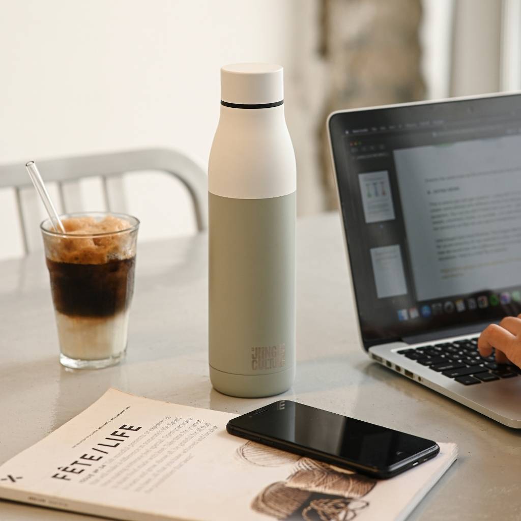 Insulated Stainless Steel Water Bottle (650ml)