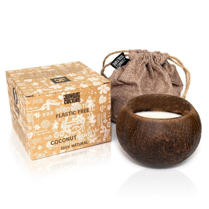 Coconut Shell Soy Wax Candle- Toasted Coconut