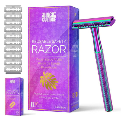 Safety Razors | Includes 10x Razor Blades