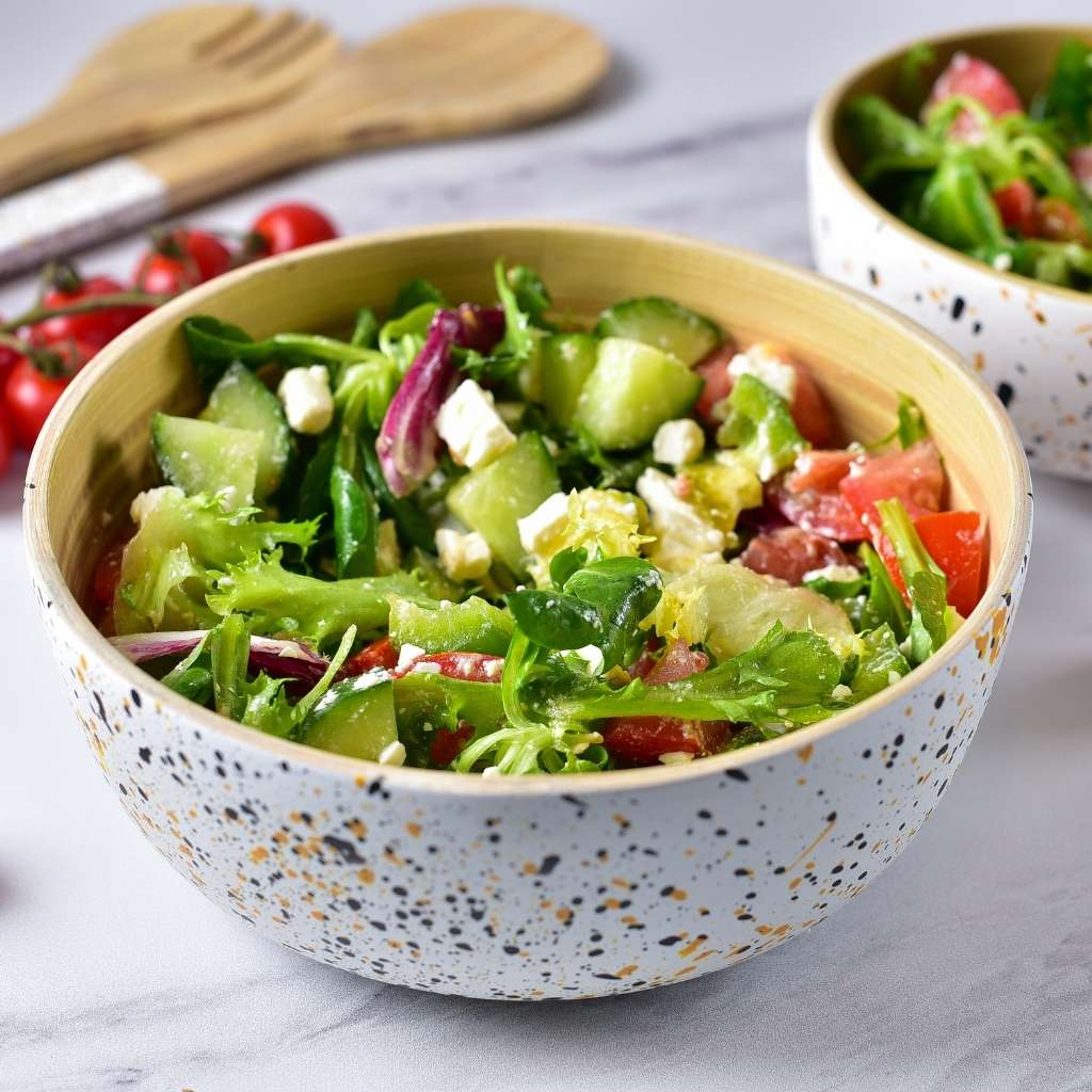 Bamboo Serving Bowl (18cm Diameter)